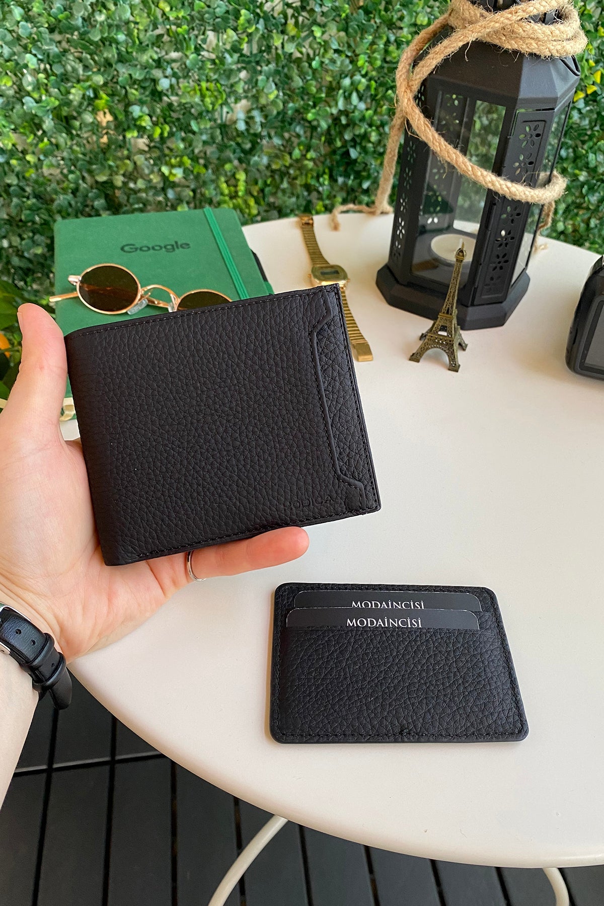 Dallas - Genuine Leather Kangaroo Wallet + Card Holder