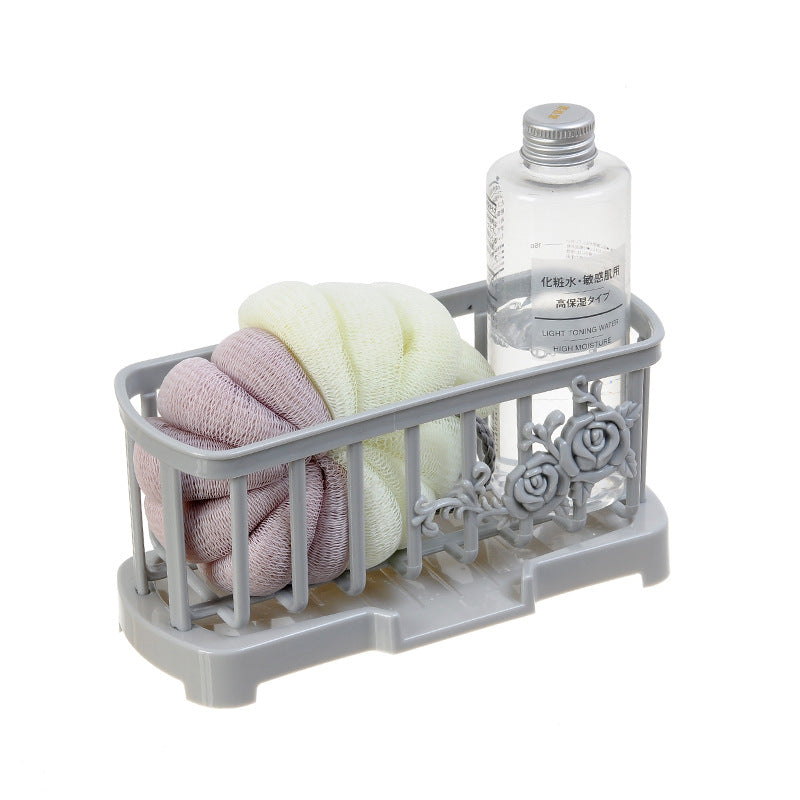 Patented household rag rack, kitchen supplies, countertop cleaning, drain rack, sink storage rack, household sponge storage rack