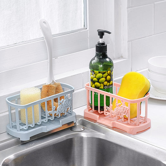 Patented household rag rack, kitchen supplies, countertop cleaning, drain rack, sink storage rack, household sponge storage rack