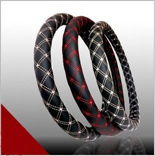 Car interior decoration supplies red wine series steering wheel cover anti-slip all-season universal protective cover car interior products