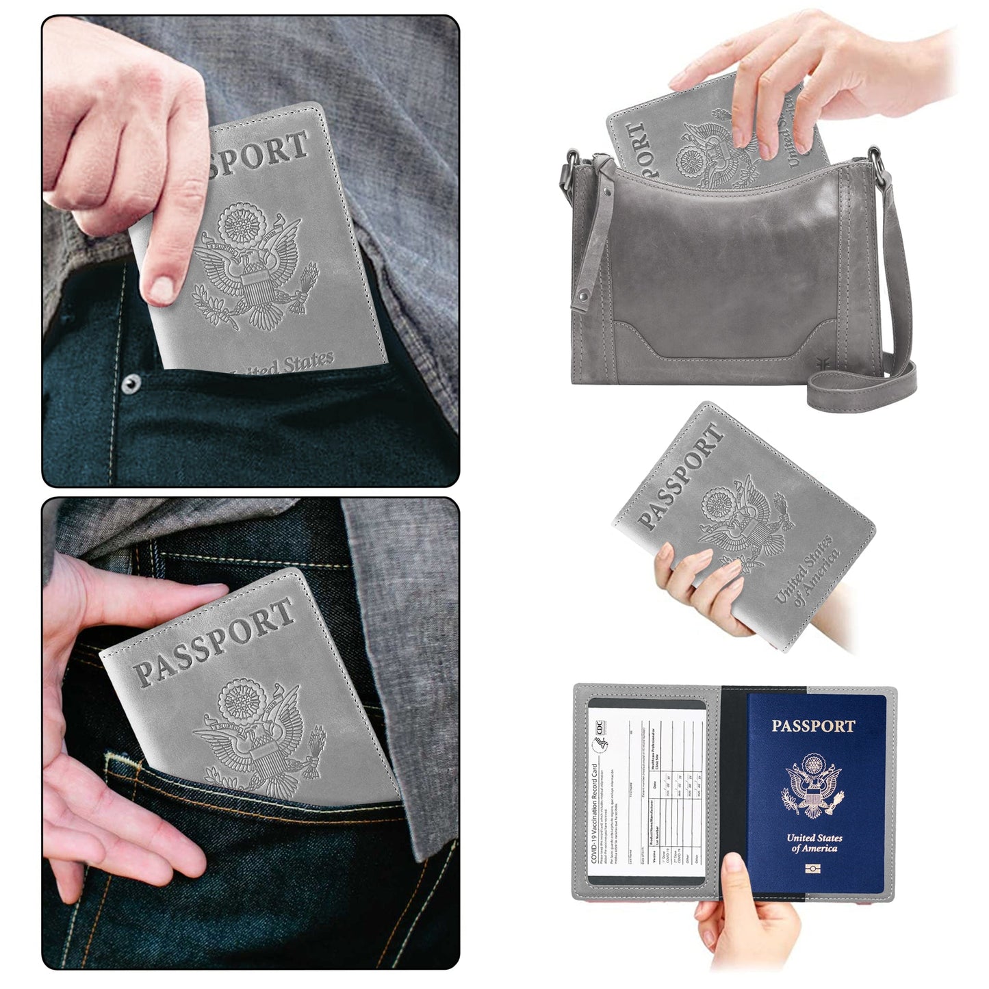 Ciana Vaccine Card and Passport Holder
