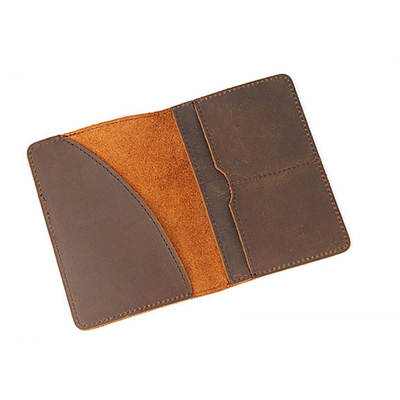 Genuine Leather Passport Wallet