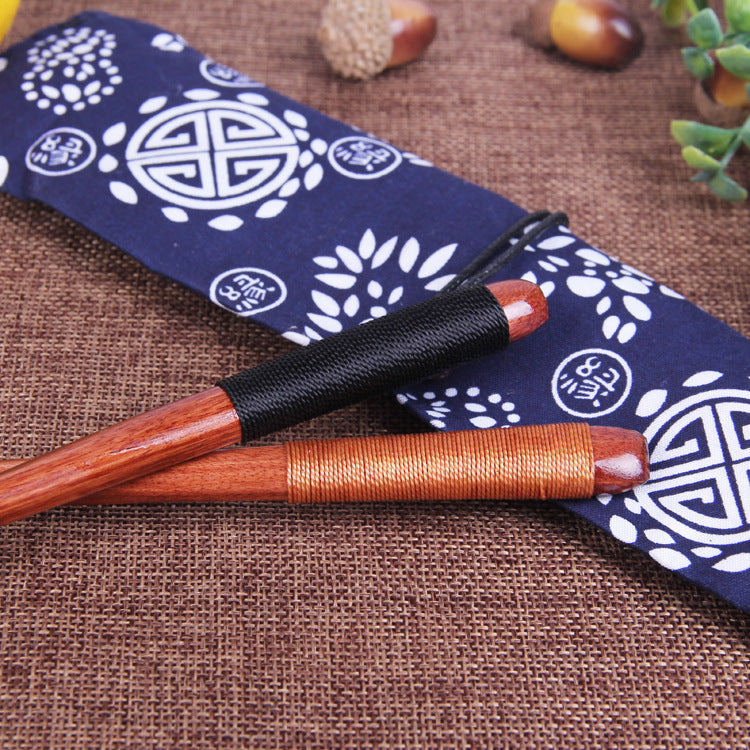 Wooden spoon long handle old lacquer juice spoon solid wood small coffee spoon Japanese style Japanese style soup spoon baby spoon