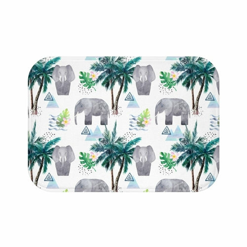 Lucky Elephant Bath Mat Home Accents