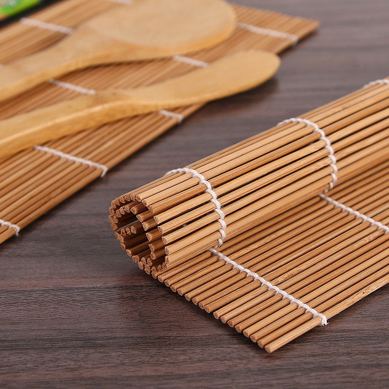 Factory direct sales sushi tool set Japanese style small roll making seaweed rice ball bento tool set bamboo
