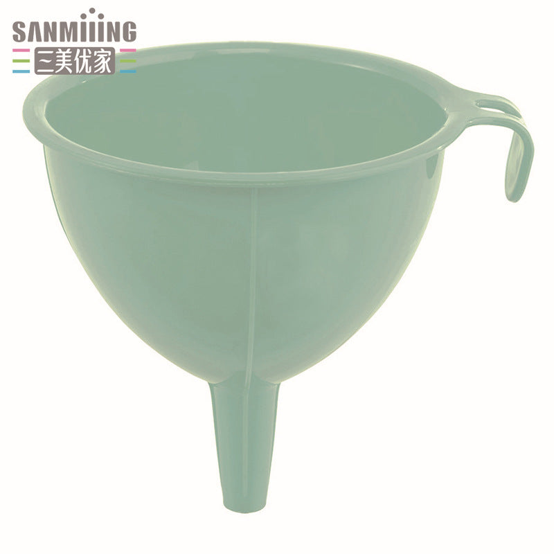 Liquid dispensing tool funnel Multi-purpose small long handle dazzling kitchen food grade size plastic funnel