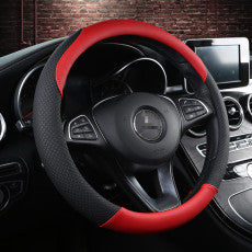 Car interior decoration supplies red wine series steering wheel cover anti-slip all-season universal protective cover car interior products