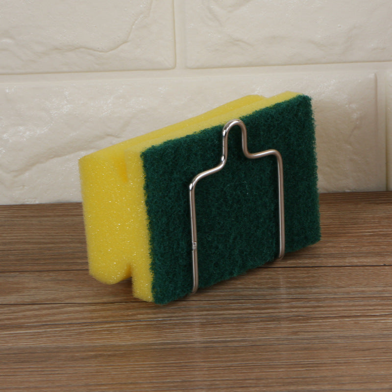 304 stainless steel sink sponge rack drain rack kitchen utensil storage rack pool rag rack sponge storage rack
