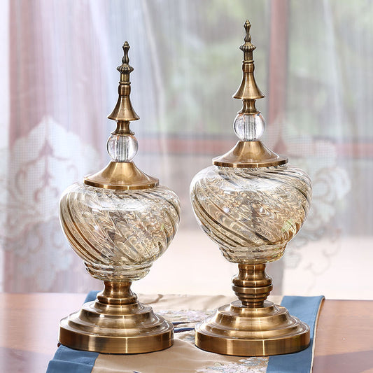 pot shape creative crafts home accessories wholesale modern living room wine cabinet model house decoration home decoration ornaments