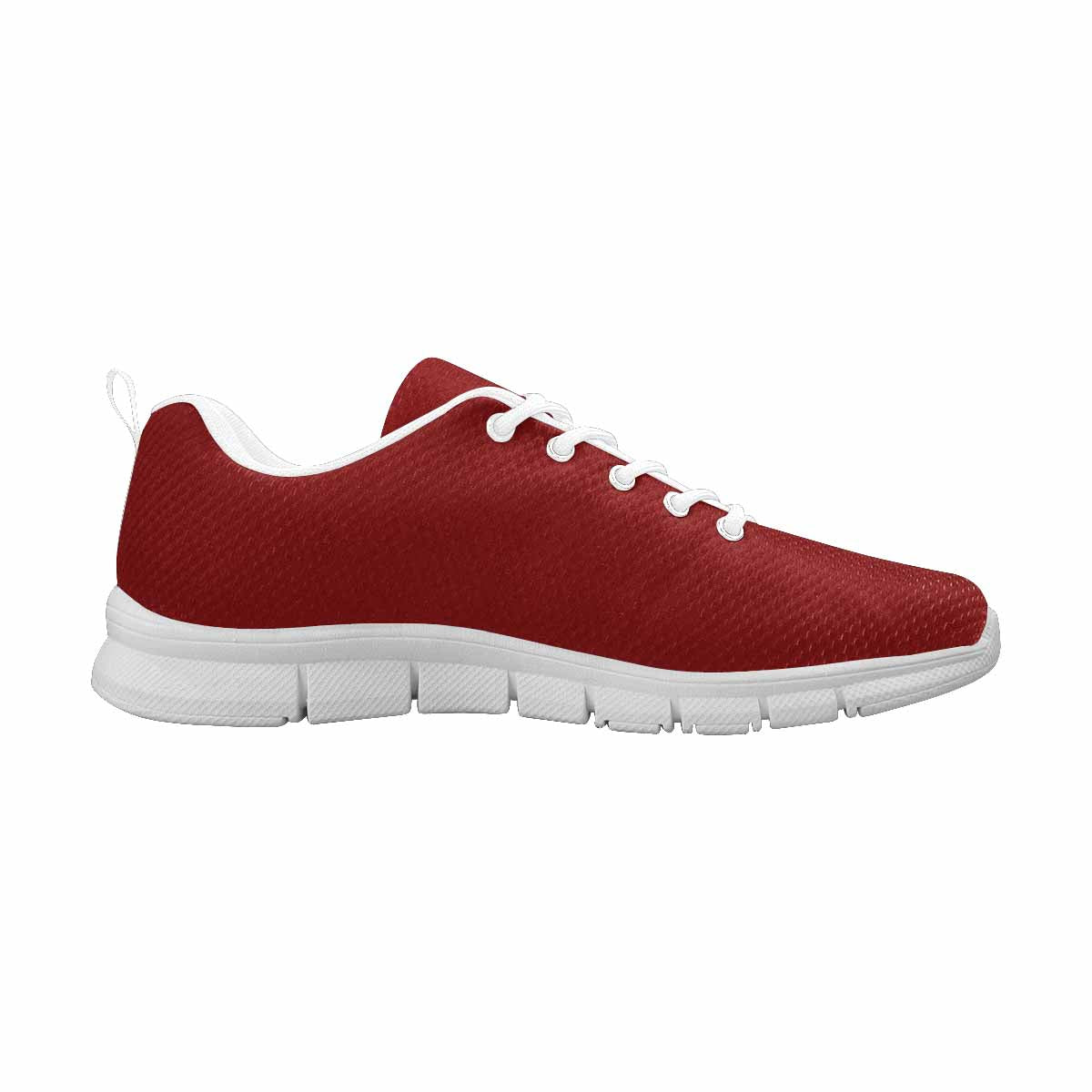 Sneakers For Men, Maroon Red - Running Shoes