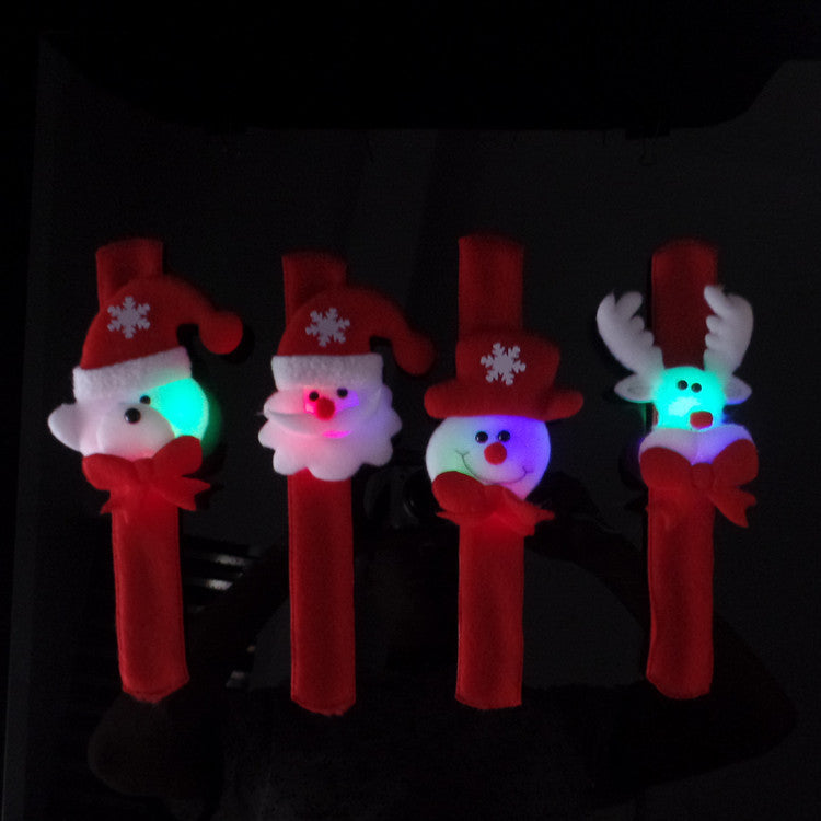 Santa hat kids antler gift gift Christmas tree pendant glow headband christmas headband christmas decoration