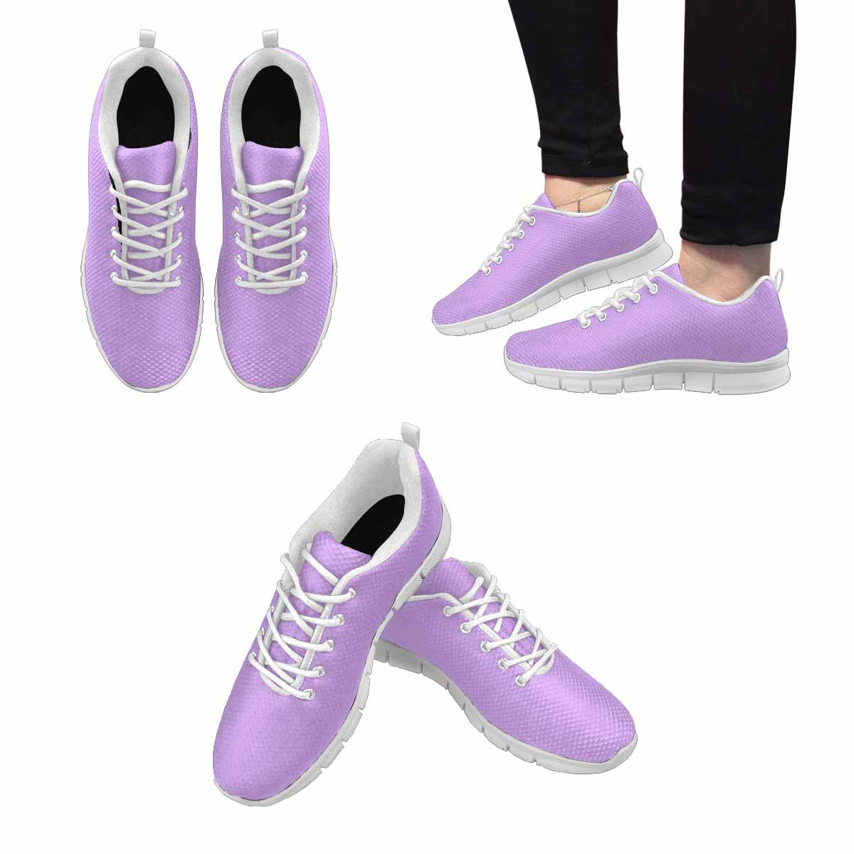 Sneakers For Men, Mauve Purple - Running Shoes