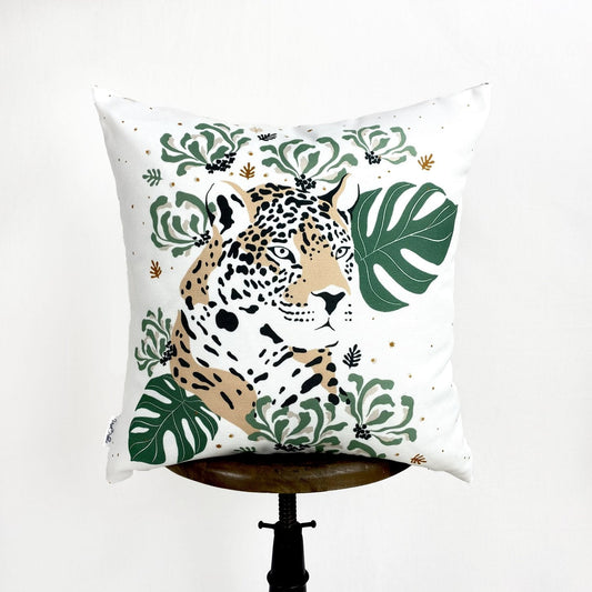 Leopard Face | Leopard Decor | Leopard Print | Leaves | Decorative