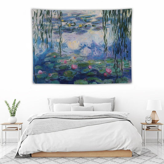 Water Lilies by Claude Monet 1916-19 Tapestry