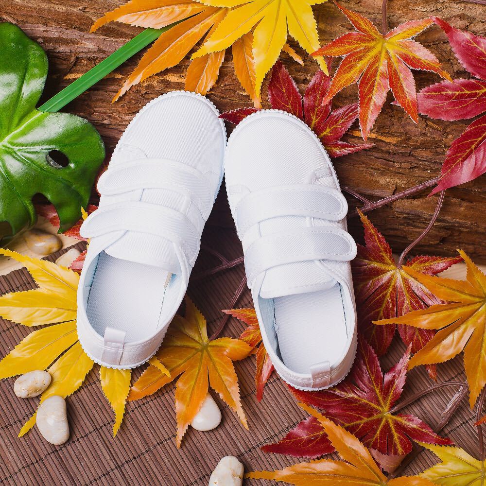 White cloth shoes, children's and kindergarten children's white shoes, canvas shoes, dance shoes, boys' and girls' shoes, white sports shoes, white canvas