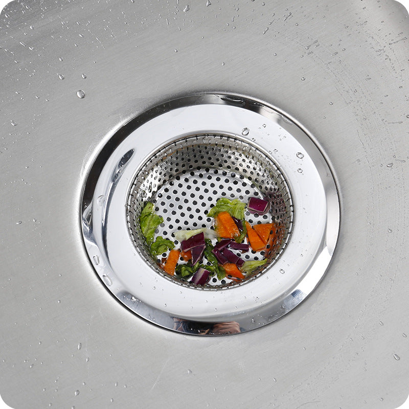 Stainless steel sink filter, kitchen supplies, sink, sewers, slag slag, floor drain, bathroom hair creative accessories