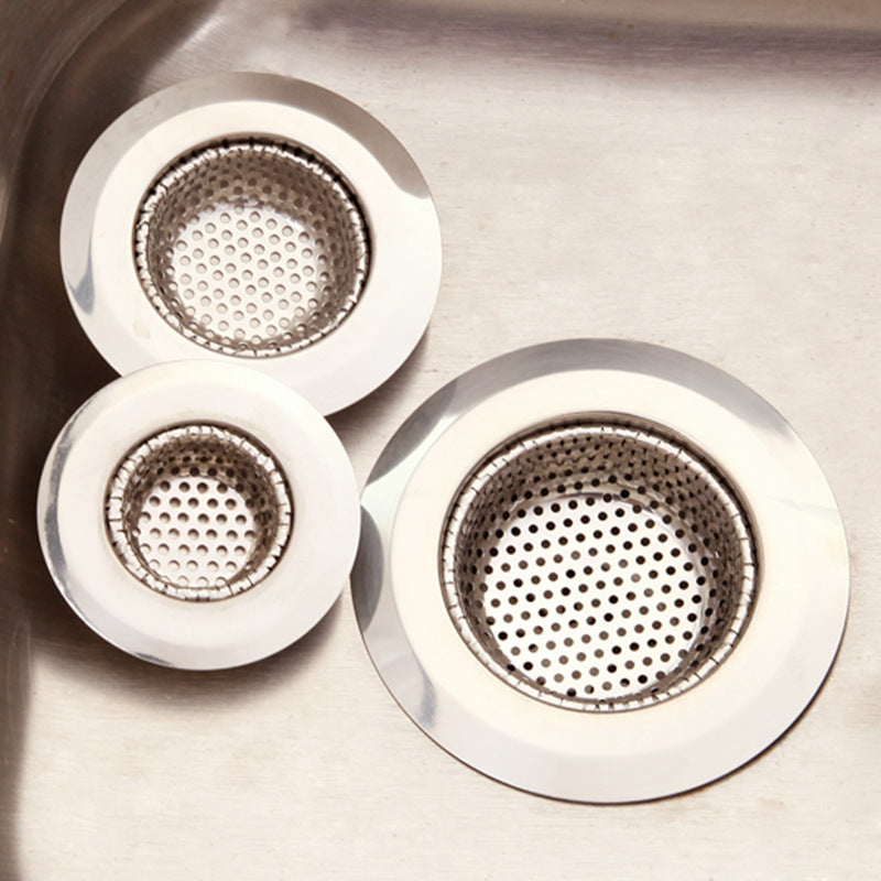 Stainless steel sink filter, kitchen supplies, sink, sewers, slag slag, floor drain, bathroom hair creative accessories