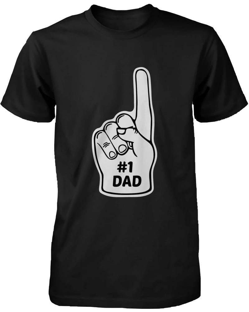 Men's Funny Graphic Statement Black T-shirt -