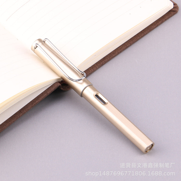 Spot wholesale business student practice pen office gift iridium pen frosted ink sac fountain pen