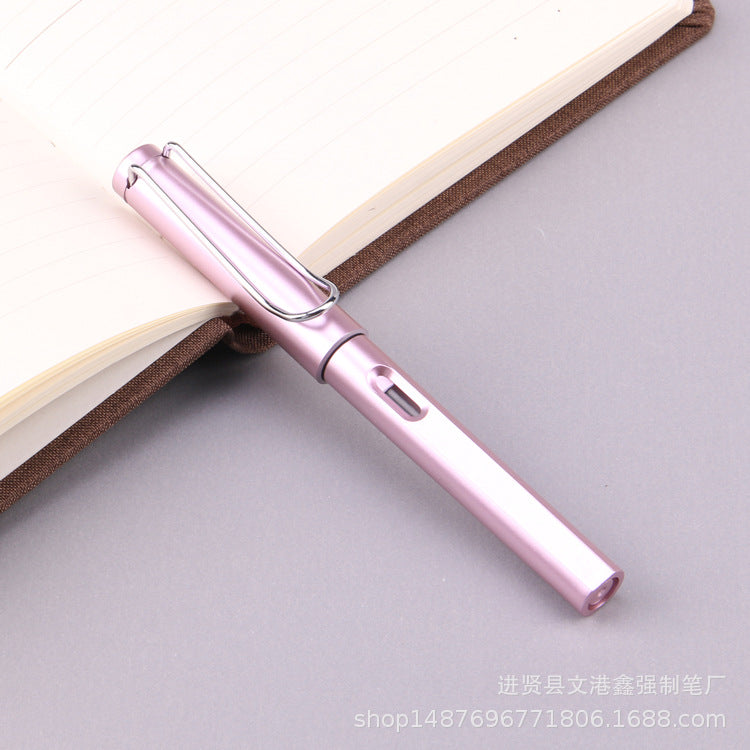 Spot wholesale business student practice pen office gift iridium pen frosted ink sac fountain pen