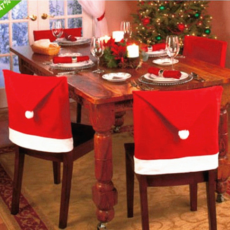 Christmas Decorations, Chair Sets, Wedding Banquets, Hotel Chairs, Covers, Dining Chairs, Santa Claus, Snowman Chairs, Sets
