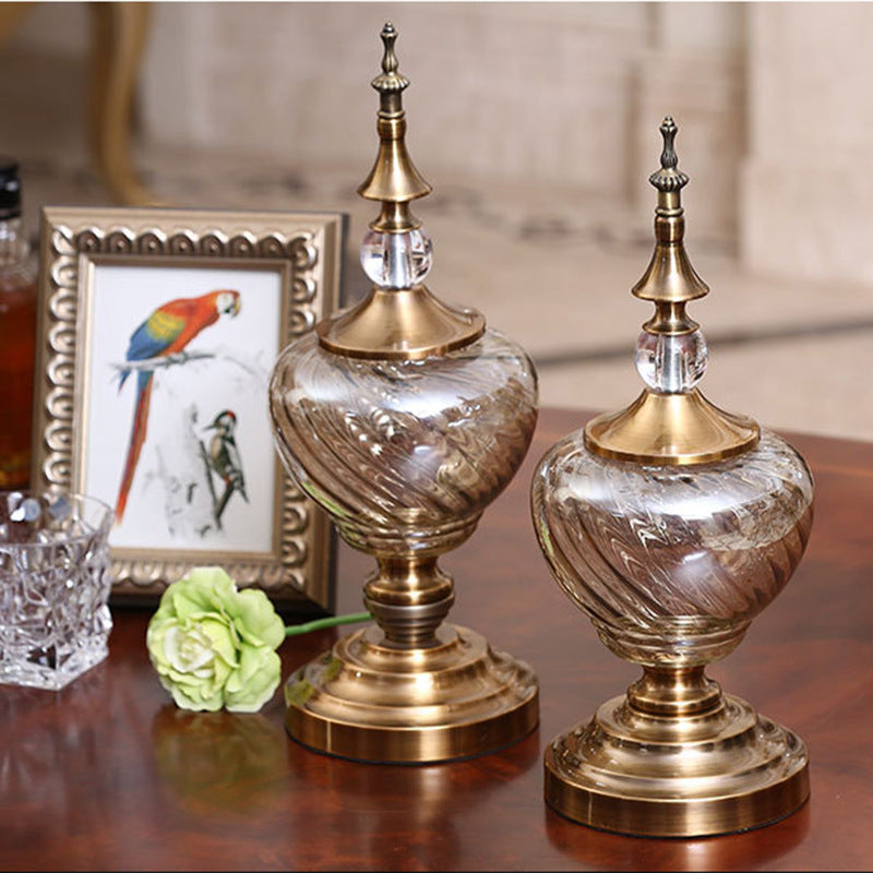 pot shape creative crafts home accessories wholesale modern living room wine cabinet model house decoration home decoration ornaments