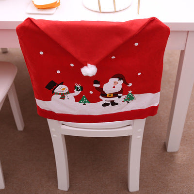 Christmas Decorations, Chair Sets, Wedding Banquets, Hotel Chairs, Covers, Dining Chairs, Santa Claus, Snowman Chairs, Sets