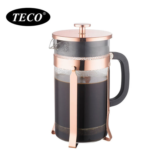 350ML Glass French Press Coffee Pot Hand Pour Set Coffee Filter Home French Press Brewing Pot
