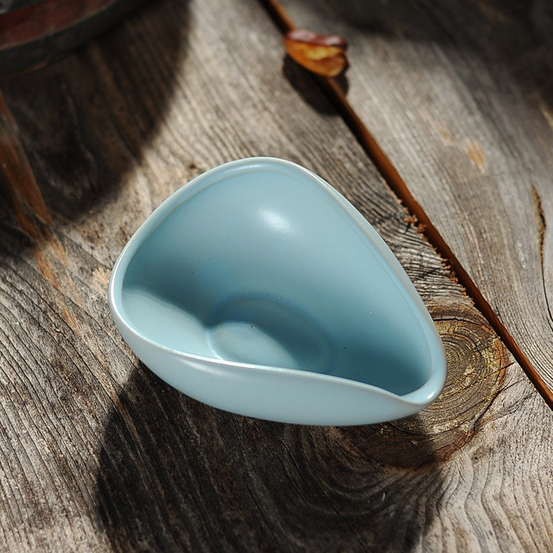 Ceramic coffee bean spoon tea tea box