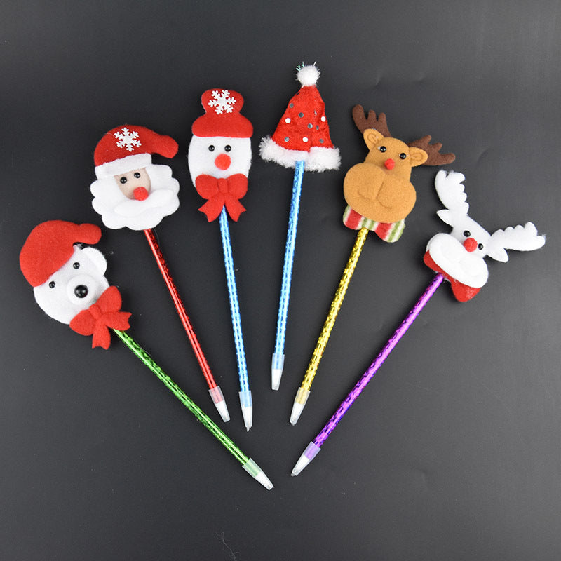 Santa hat kids antler gift gift Christmas tree pendant glow headband christmas headband christmas decoration
