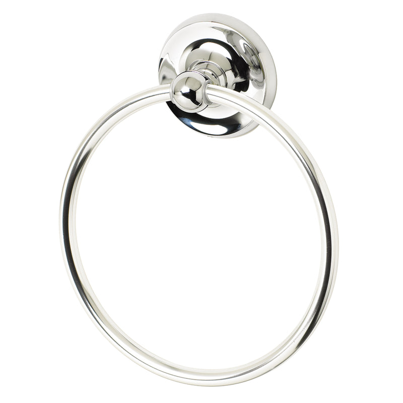 OakBrook 4878898 Polish Chrome Towel Ring, Zinc