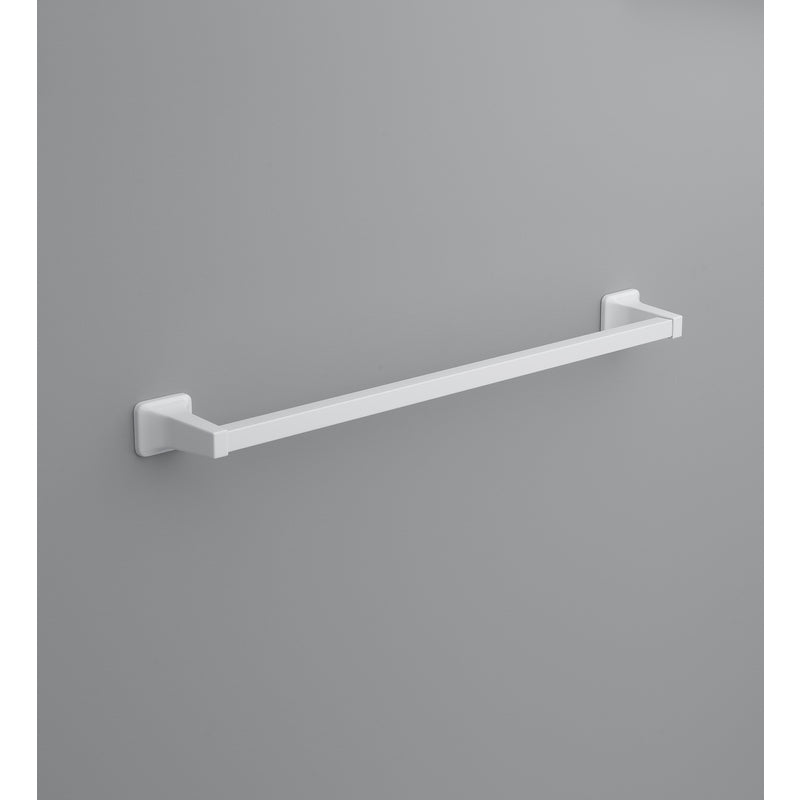 Oak Brook 4003569 24 in. Die Cast Zinc Towel Bar, White - Satin