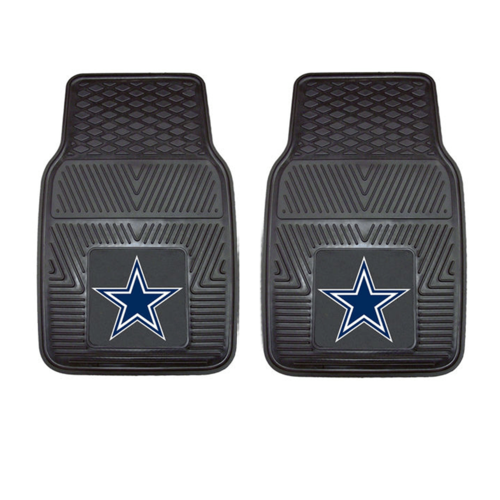 NFL 2-PC VINYL CAR MAT SET