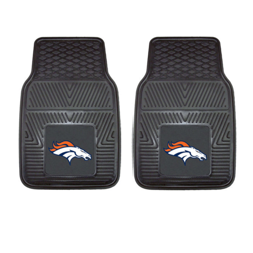 NFL 2-PC VINYL CAR MAT SET