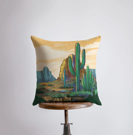 Desert Art | Arizona Sunrise and Sunset | Desert Cactus | Arizona