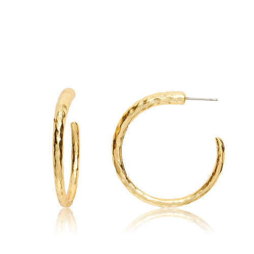 Everyday hoop earrings