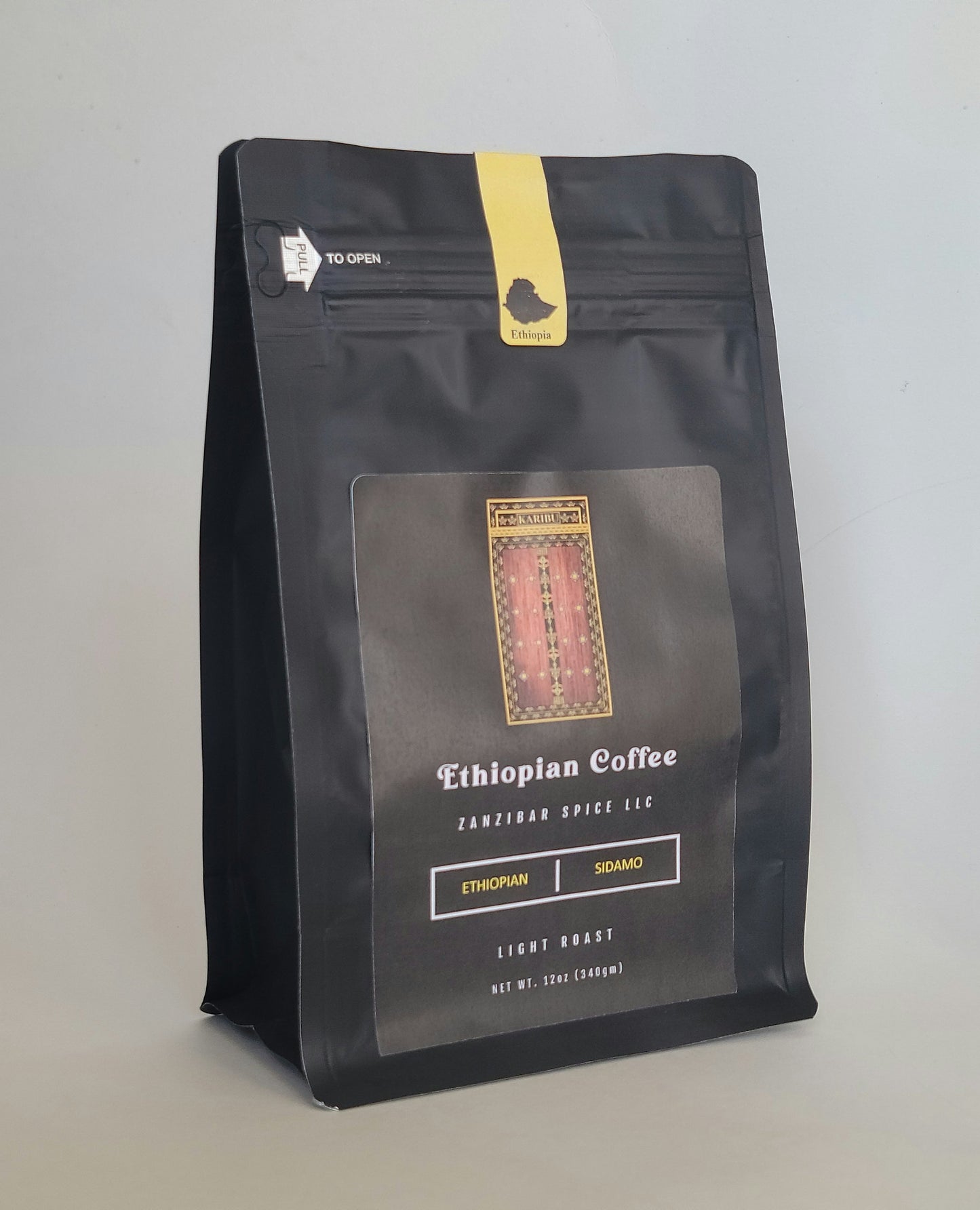 Light Roast - Ethiopia Sidamo - Plain Coffee