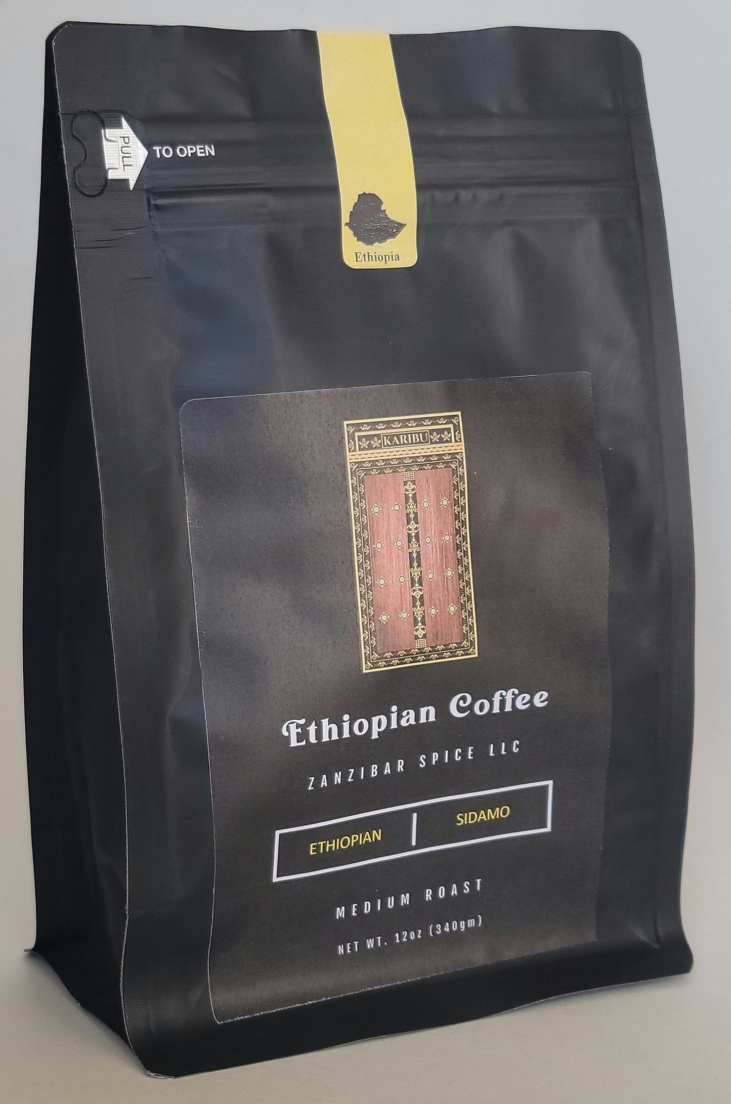 Medium Roast - Ethiopia Sidamo - Plain Coffee