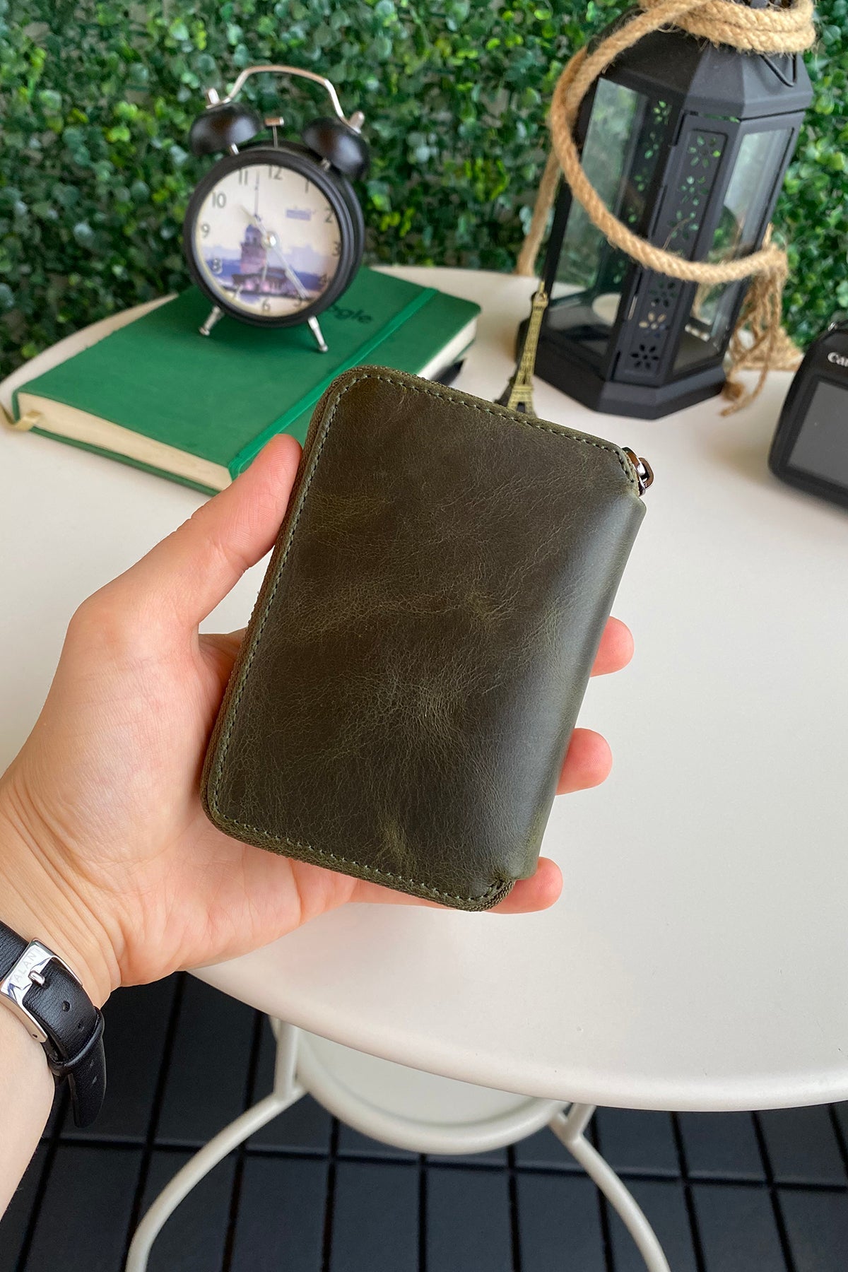 Porto - Genuine Leather Wallet with Zipper Feature