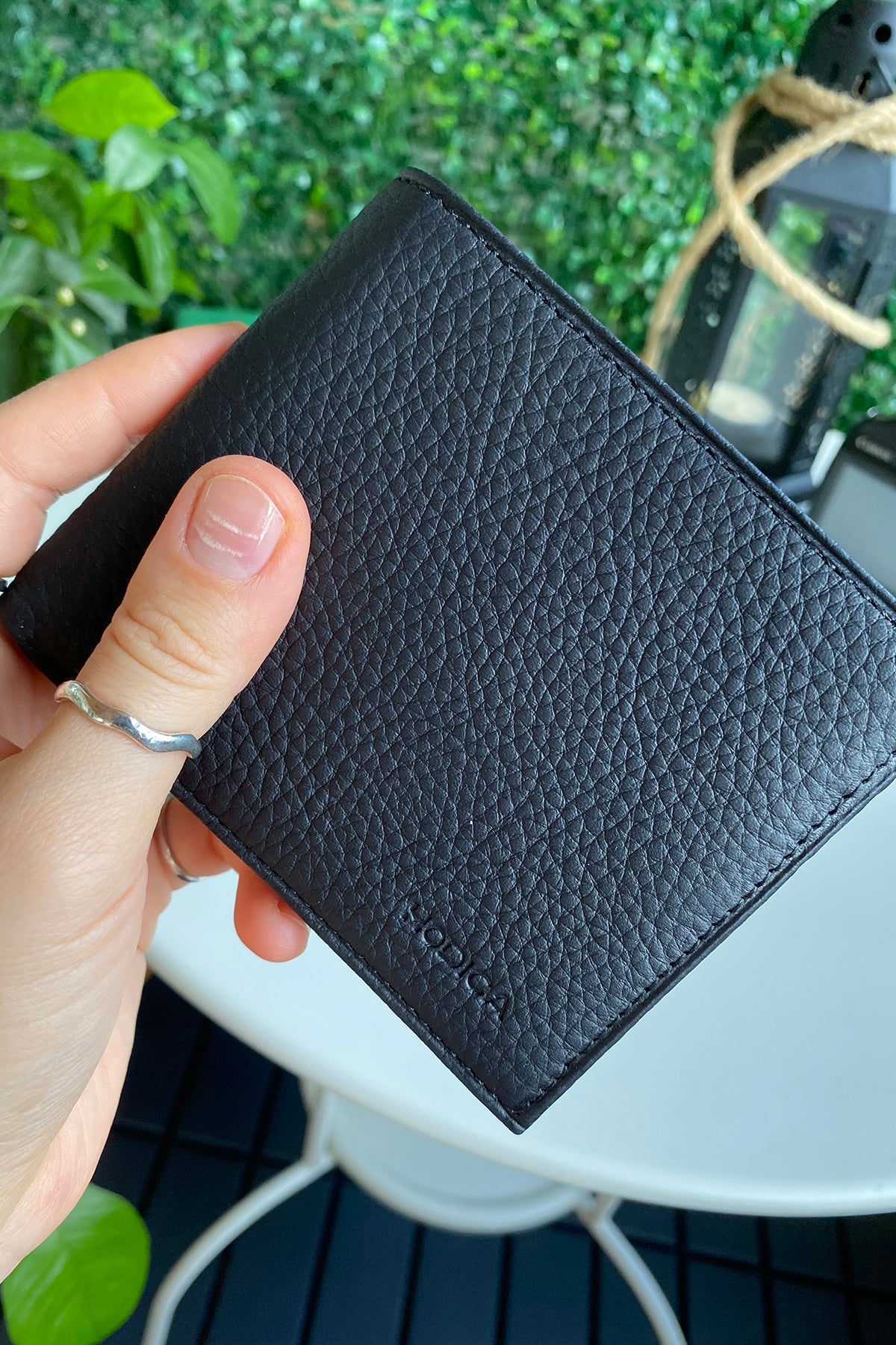 Atlanta - Genuine Leather Trifold Wallet with Coin Pouch Compartment