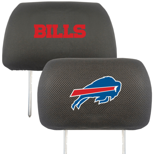 NFL 2-PC CAR HEADREST COVER SET