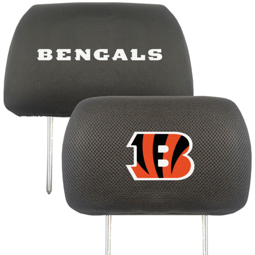 NFL 2-PC CAR HEADREST COVER SET