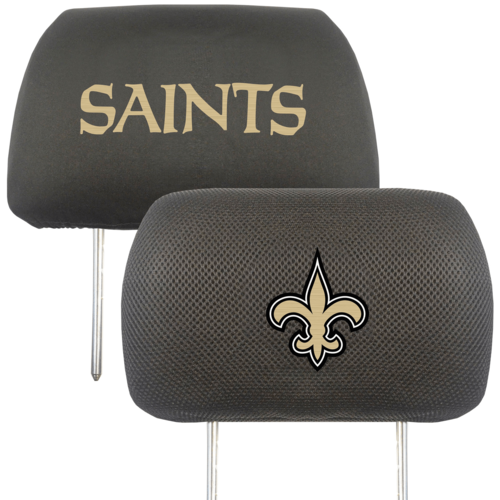 NFL 2-PC CAR HEADREST COVER SET