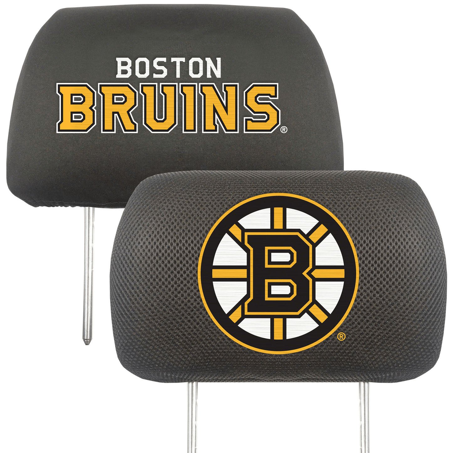 NHL 2-PC CAR HEADREST COVER SET