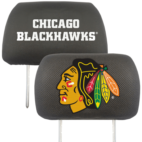 NHL 2-PC CAR HEADREST COVER SET