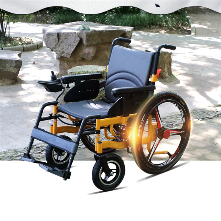 Elderly scooter wheelchair fully automatic foldable lightweight elderly home electric car four-wheel direct export