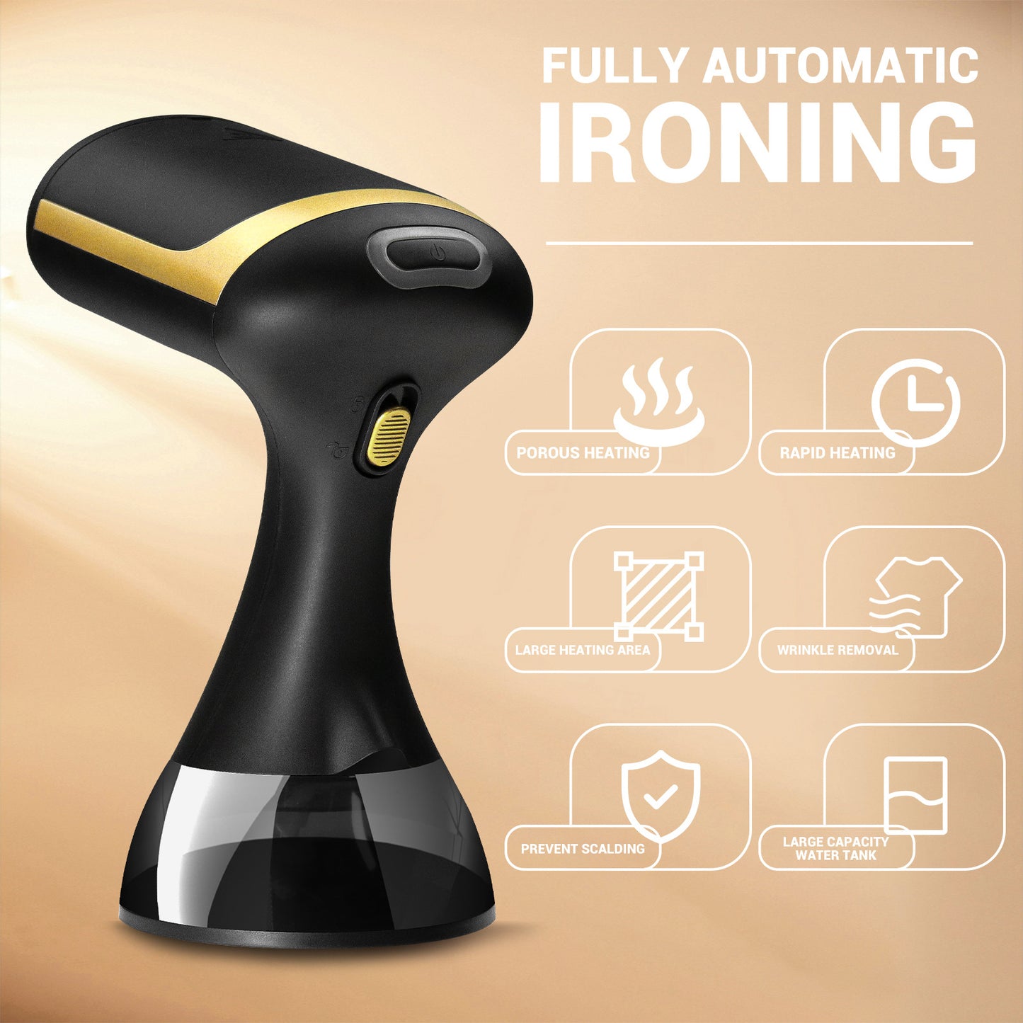 New Cross Border Handheld Garment Steam Steamer Home Portable Folding Steam Iron Travel Mini Steam Ironer