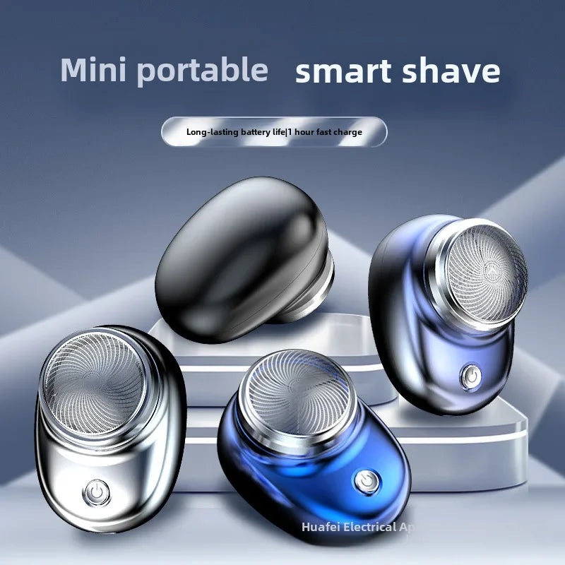 Mini Electric Shaver Small Portable Car Men Shaver Shaver Head Wash Rechargeable Shaver