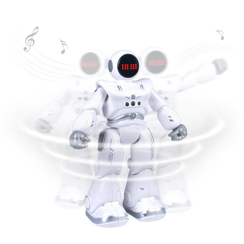 Russian Kazakhstan intelligent remote control robot singing infrared induction dancing robocop children's toys