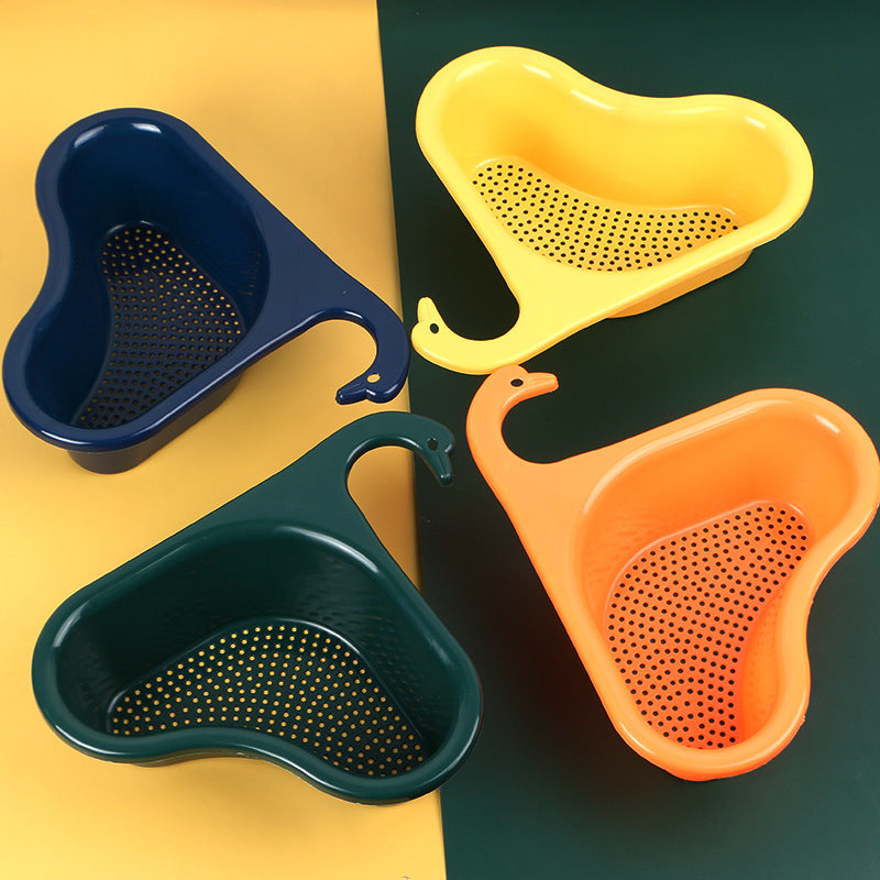Hangable sink drain basket storage kitchen gadgets multifunctional storage sink drain rack wholesale
